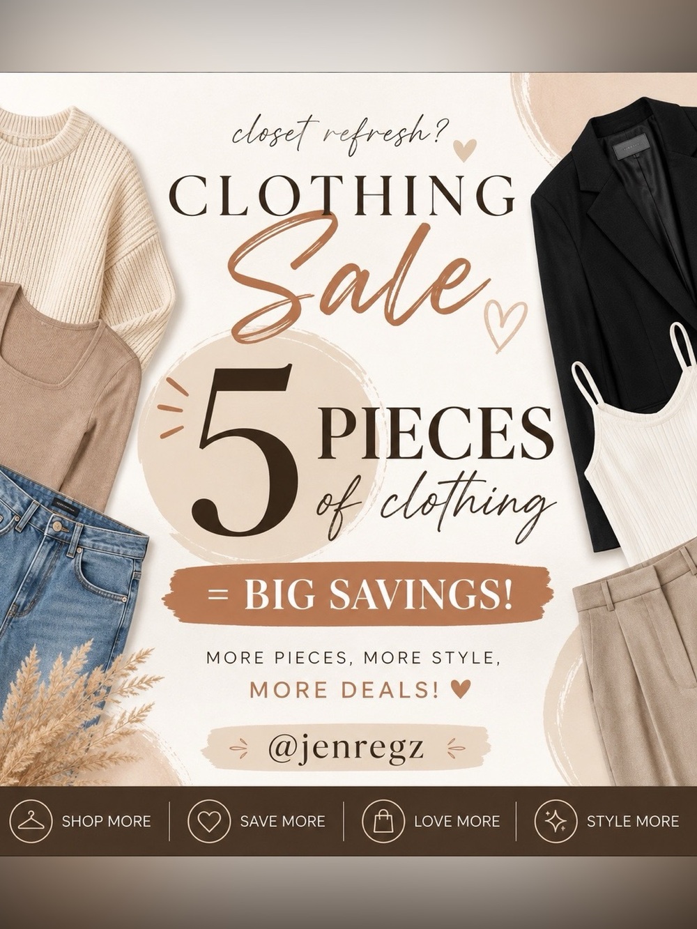 Assorted Clothing Sale